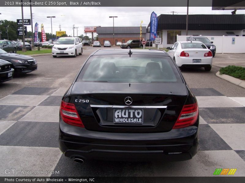 Black / Ash/Black 2013 Mercedes-Benz C 250 Sport
