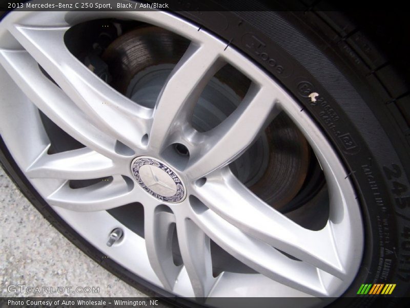 Black / Ash/Black 2013 Mercedes-Benz C 250 Sport