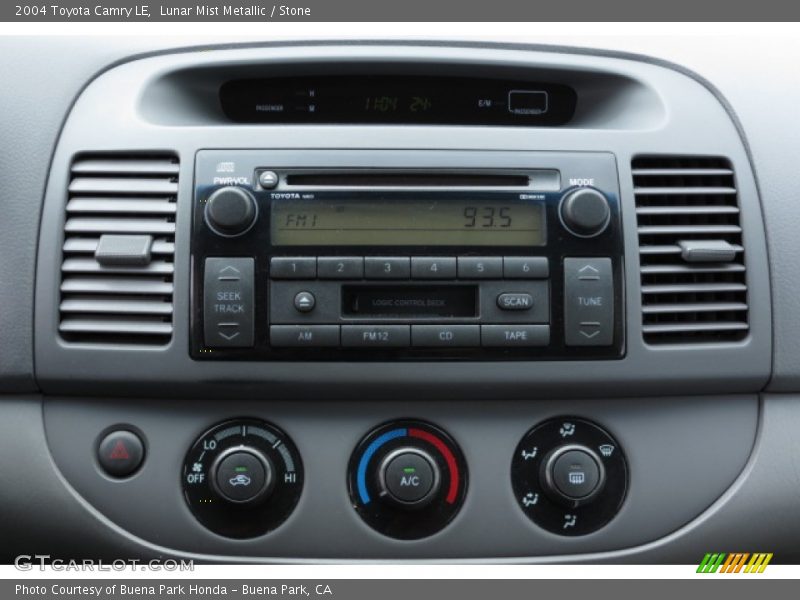 Lunar Mist Metallic / Stone 2004 Toyota Camry LE
