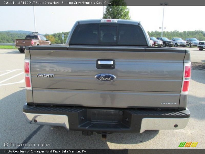 Sterling Grey Metallic / Steel Gray 2011 Ford F150 XLT SuperCrew 4x4