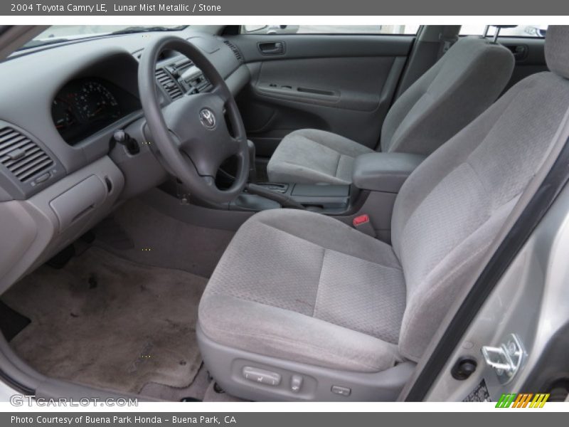 Lunar Mist Metallic / Stone 2004 Toyota Camry LE