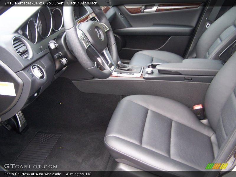 Black / Ash/Black 2013 Mercedes-Benz C 250 Sport