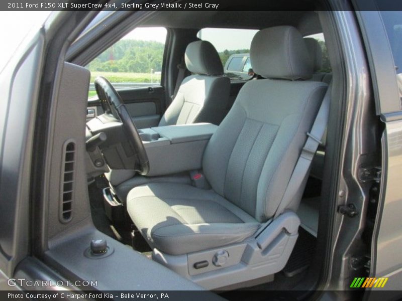Sterling Grey Metallic / Steel Gray 2011 Ford F150 XLT SuperCrew 4x4
