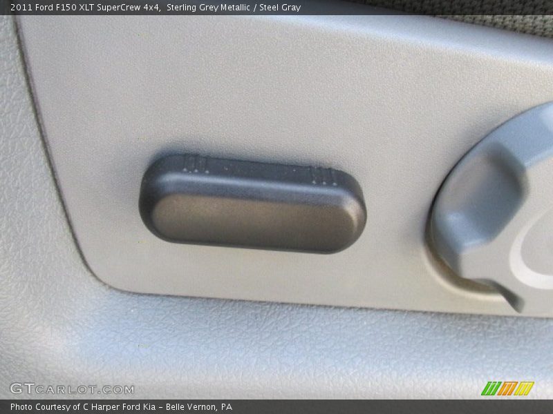 Sterling Grey Metallic / Steel Gray 2011 Ford F150 XLT SuperCrew 4x4