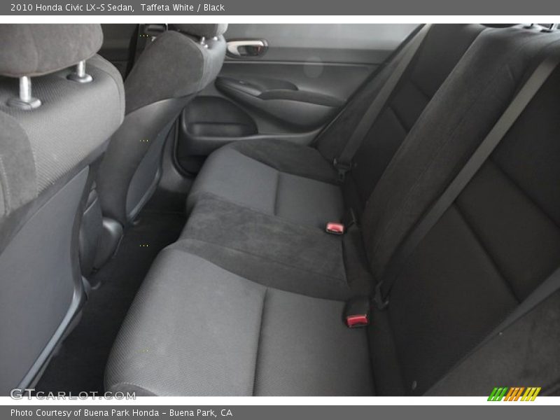 Taffeta White / Black 2010 Honda Civic LX-S Sedan