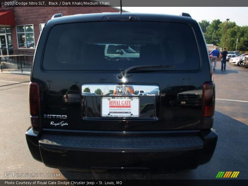 Black / Dark Khaki/Medium Khaki 2007 Dodge Nitro SLT