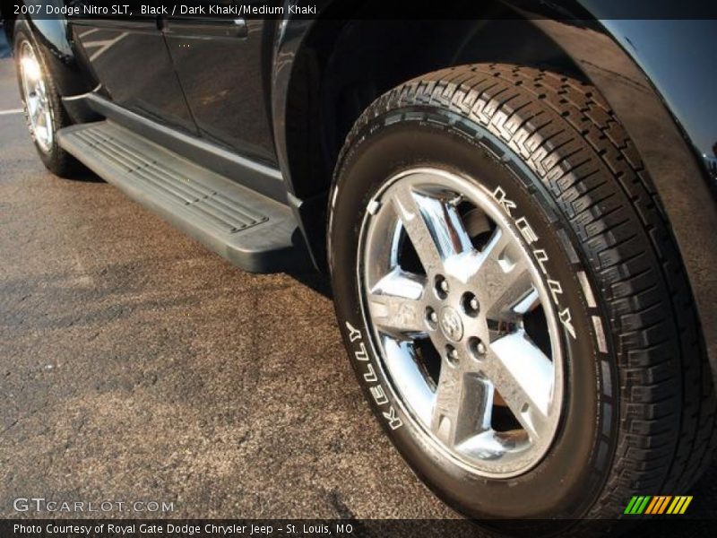 Black / Dark Khaki/Medium Khaki 2007 Dodge Nitro SLT