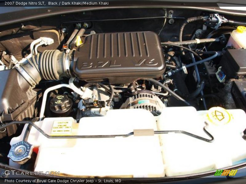 Black / Dark Khaki/Medium Khaki 2007 Dodge Nitro SLT