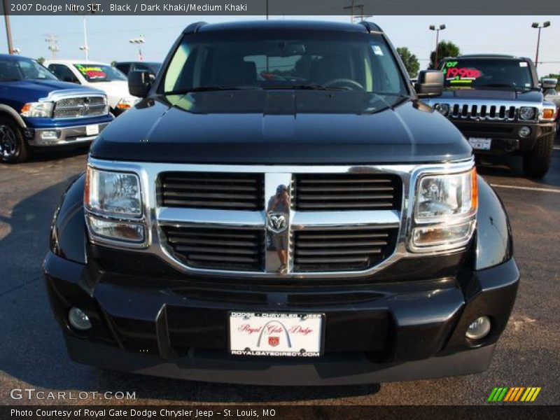 Black / Dark Khaki/Medium Khaki 2007 Dodge Nitro SLT