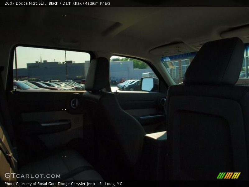 Black / Dark Khaki/Medium Khaki 2007 Dodge Nitro SLT