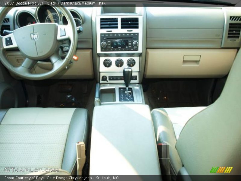 Black / Dark Khaki/Medium Khaki 2007 Dodge Nitro SLT