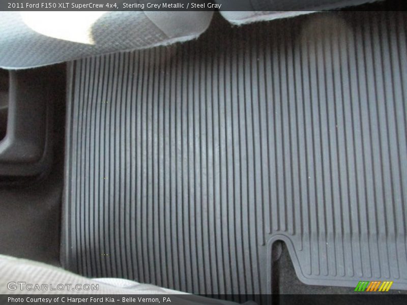 Sterling Grey Metallic / Steel Gray 2011 Ford F150 XLT SuperCrew 4x4