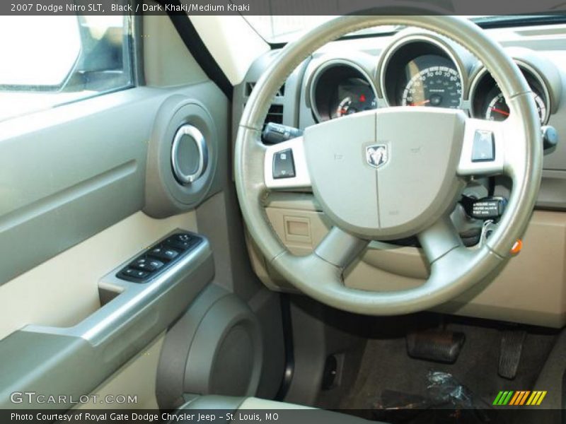 Black / Dark Khaki/Medium Khaki 2007 Dodge Nitro SLT