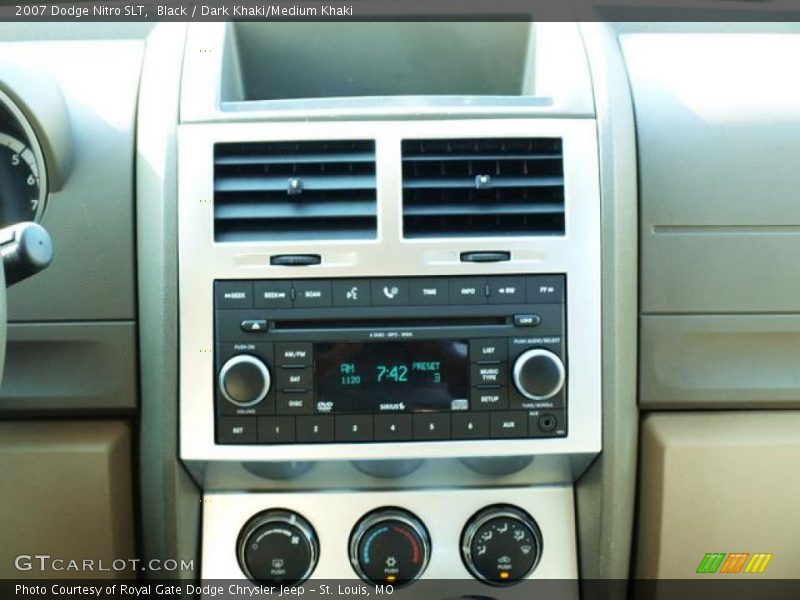 Black / Dark Khaki/Medium Khaki 2007 Dodge Nitro SLT