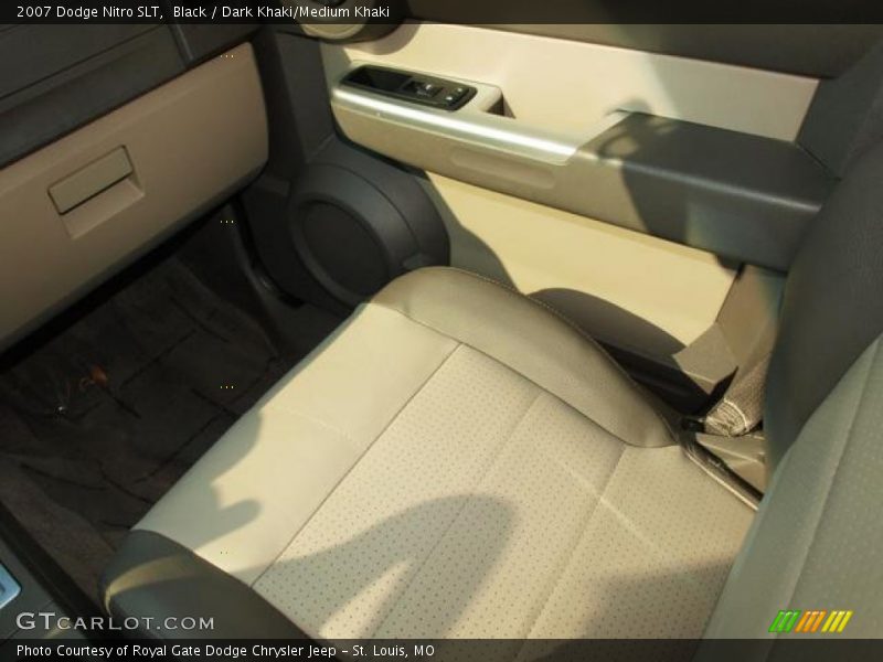 Black / Dark Khaki/Medium Khaki 2007 Dodge Nitro SLT