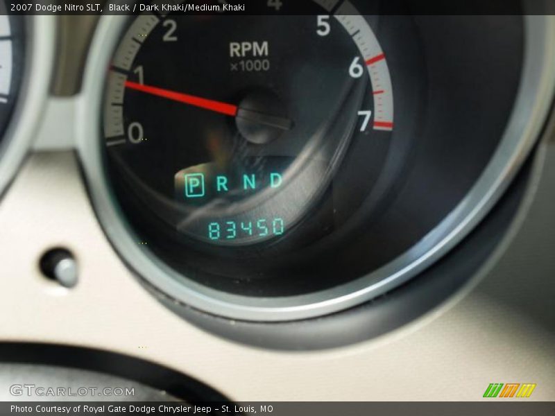 Black / Dark Khaki/Medium Khaki 2007 Dodge Nitro SLT