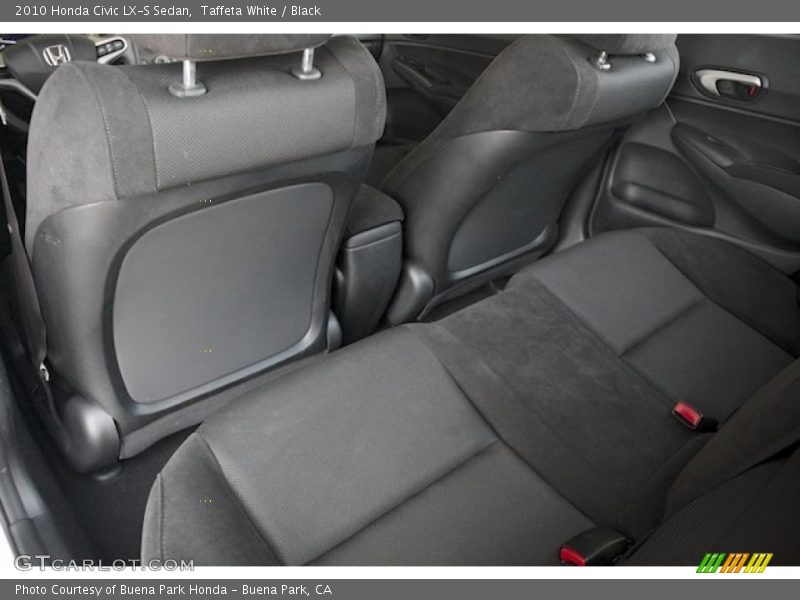 Taffeta White / Black 2010 Honda Civic LX-S Sedan