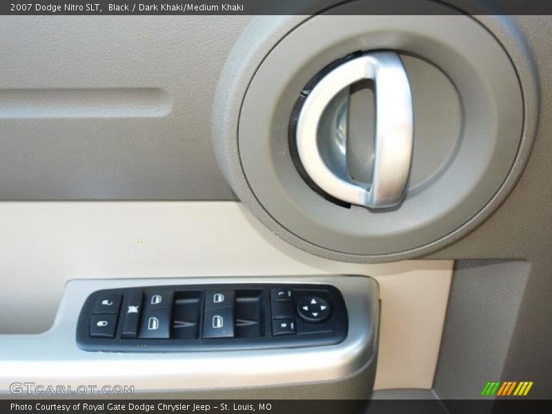 Black / Dark Khaki/Medium Khaki 2007 Dodge Nitro SLT
