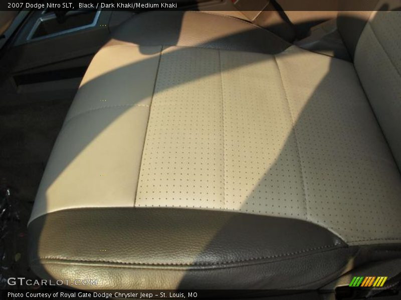 Black / Dark Khaki/Medium Khaki 2007 Dodge Nitro SLT