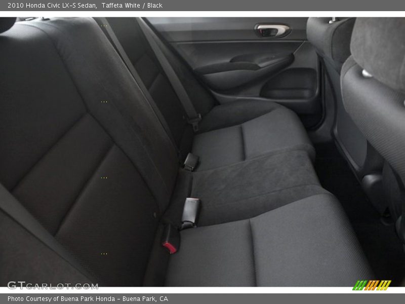 Taffeta White / Black 2010 Honda Civic LX-S Sedan