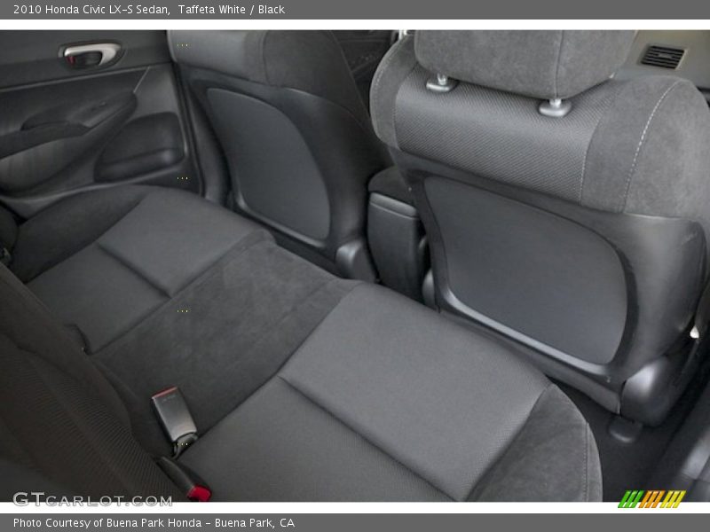 Taffeta White / Black 2010 Honda Civic LX-S Sedan