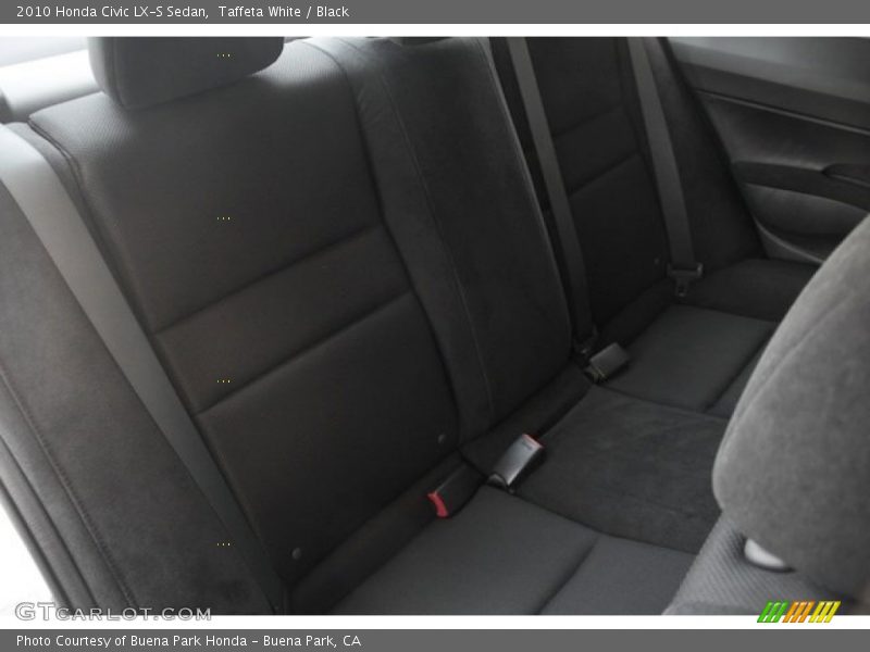 Taffeta White / Black 2010 Honda Civic LX-S Sedan