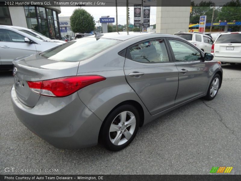 Titanium Gray Metallic / Gray 2012 Hyundai Elantra GLS