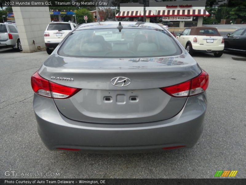 Titanium Gray Metallic / Gray 2012 Hyundai Elantra GLS