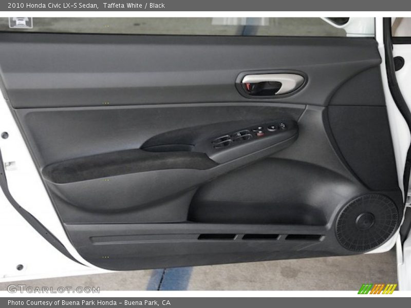 Taffeta White / Black 2010 Honda Civic LX-S Sedan