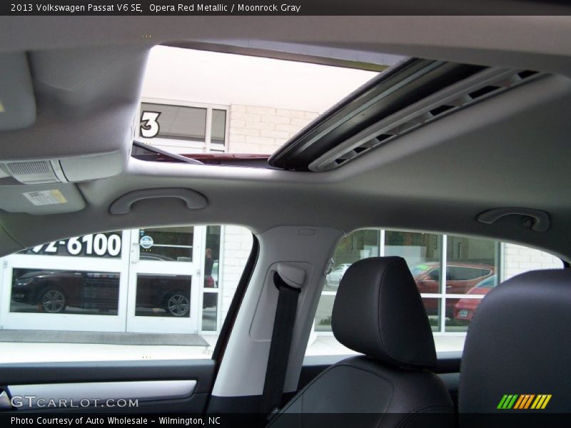 Opera Red Metallic / Moonrock Gray 2013 Volkswagen Passat V6 SE