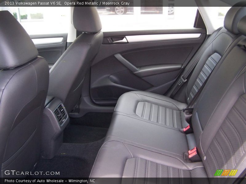Opera Red Metallic / Moonrock Gray 2013 Volkswagen Passat V6 SE