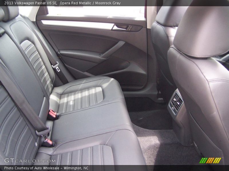 Opera Red Metallic / Moonrock Gray 2013 Volkswagen Passat V6 SE