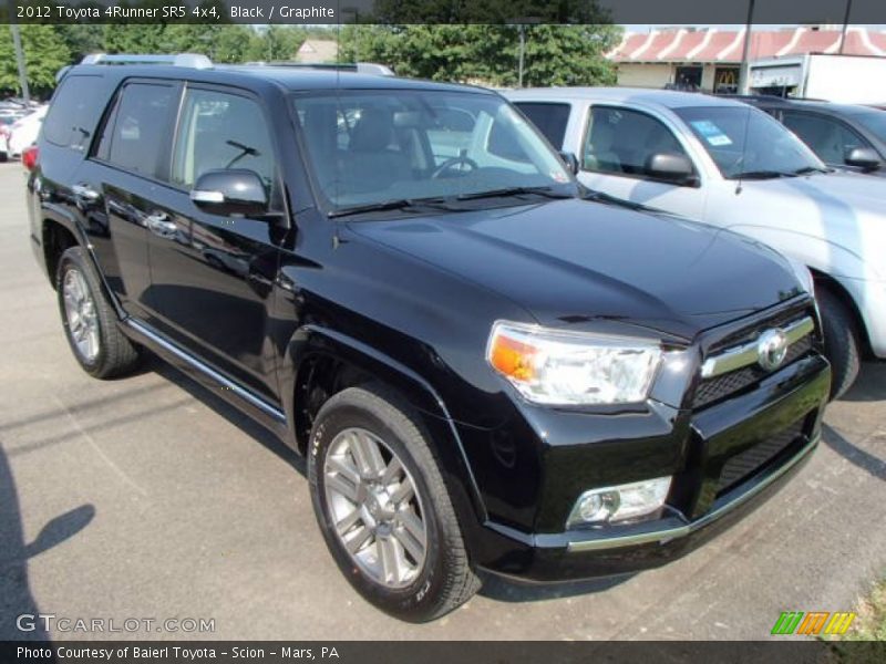 Black / Graphite 2012 Toyota 4Runner SR5 4x4