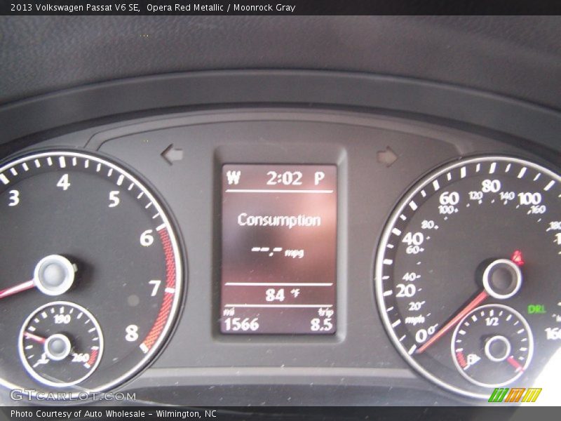 Opera Red Metallic / Moonrock Gray 2013 Volkswagen Passat V6 SE