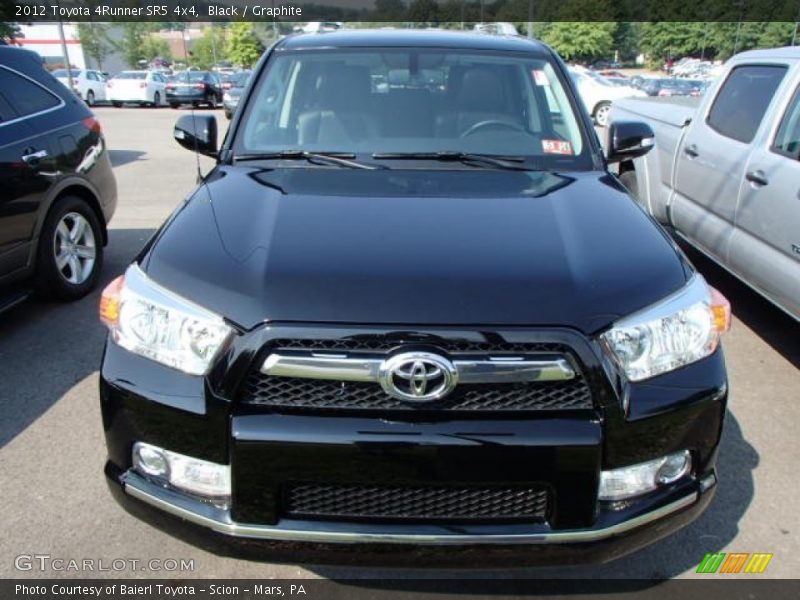 Black / Graphite 2012 Toyota 4Runner SR5 4x4