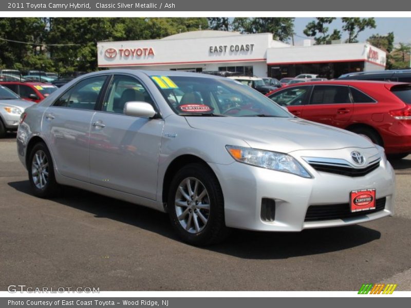 Classic Silver Metallic / Ash 2011 Toyota Camry Hybrid