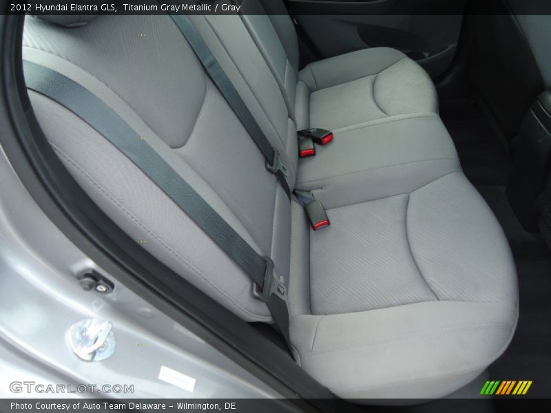 Titanium Gray Metallic / Gray 2012 Hyundai Elantra GLS