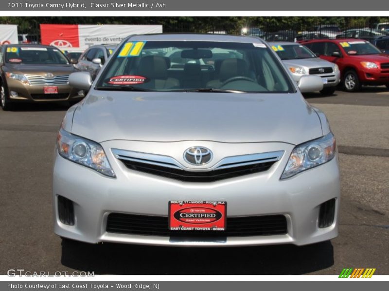 Classic Silver Metallic / Ash 2011 Toyota Camry Hybrid