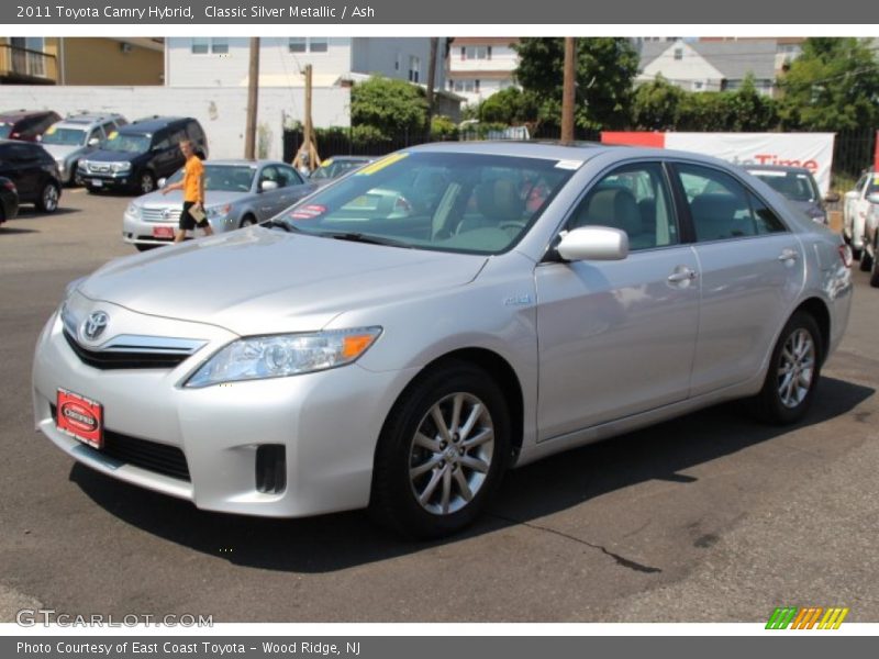 Classic Silver Metallic / Ash 2011 Toyota Camry Hybrid