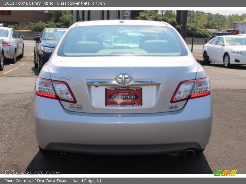 Classic Silver Metallic / Ash 2011 Toyota Camry Hybrid