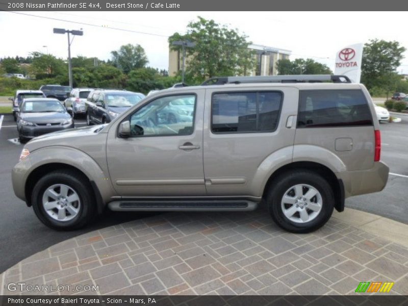 Desert Stone / Cafe Latte 2008 Nissan Pathfinder SE 4x4