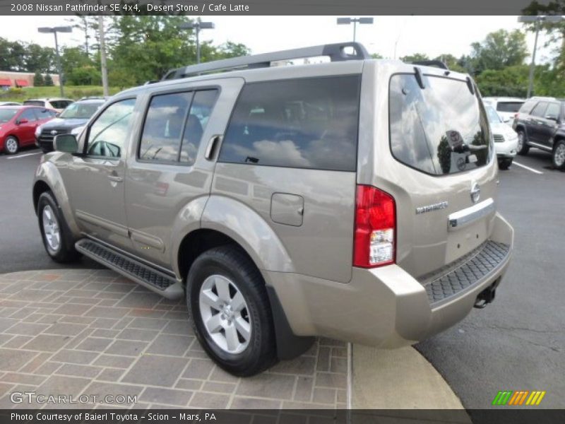 Desert Stone / Cafe Latte 2008 Nissan Pathfinder SE 4x4
