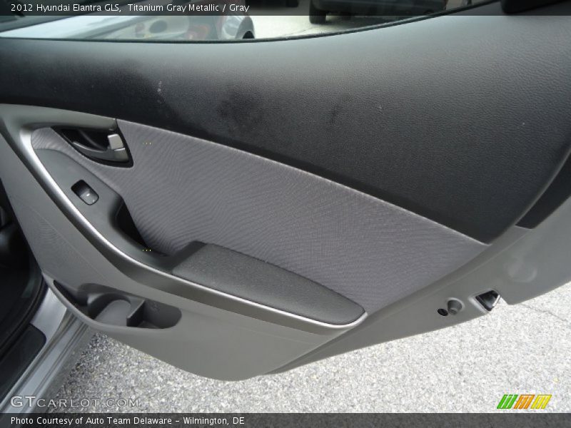 Titanium Gray Metallic / Gray 2012 Hyundai Elantra GLS