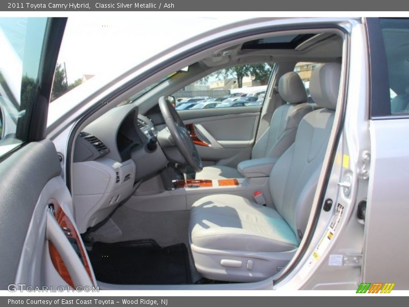 Classic Silver Metallic / Ash 2011 Toyota Camry Hybrid