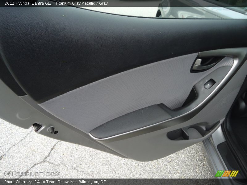 Titanium Gray Metallic / Gray 2012 Hyundai Elantra GLS