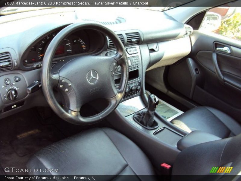 Pewter Silver Metallic / Charcoal 2003 Mercedes-Benz C 230 Kompressor Sedan