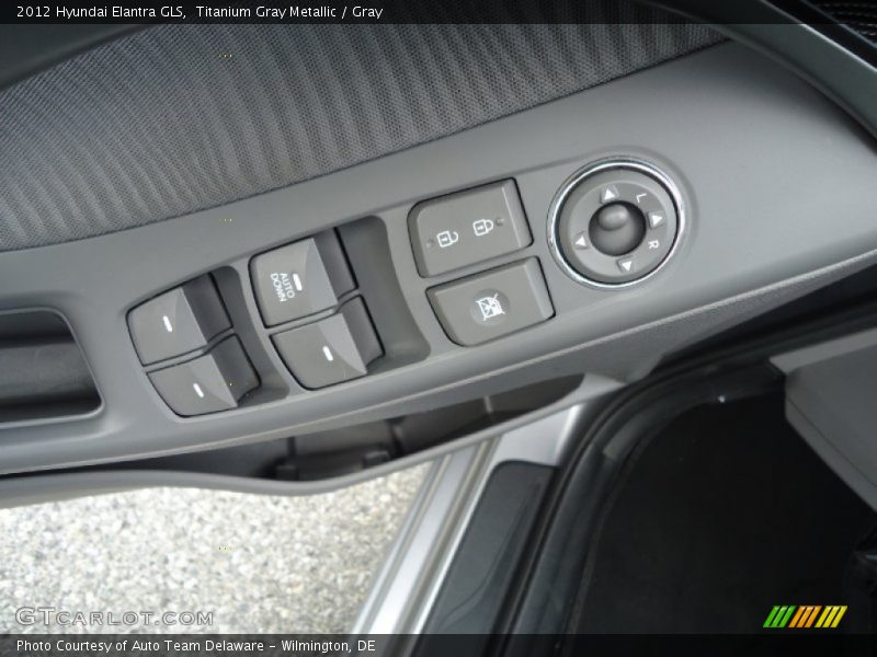 Titanium Gray Metallic / Gray 2012 Hyundai Elantra GLS