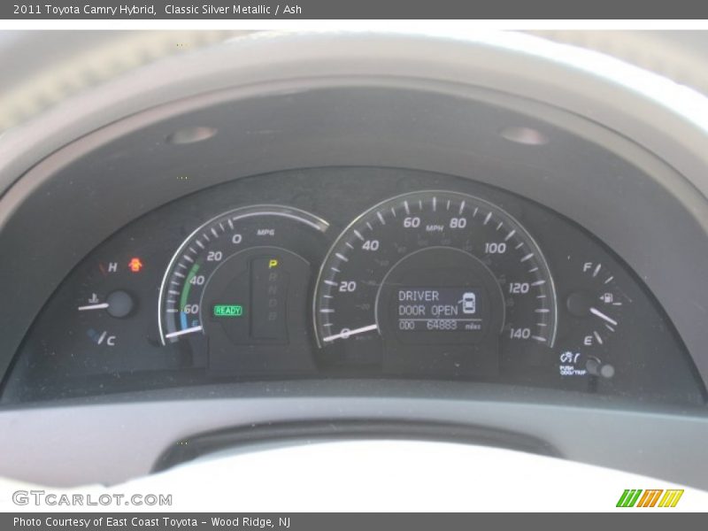 Classic Silver Metallic / Ash 2011 Toyota Camry Hybrid