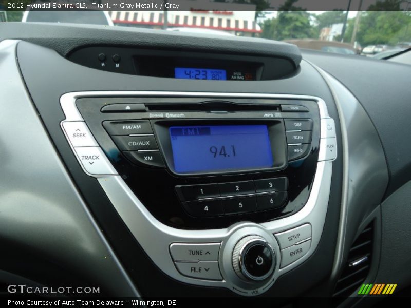 Titanium Gray Metallic / Gray 2012 Hyundai Elantra GLS