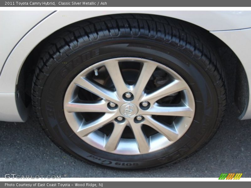 Classic Silver Metallic / Ash 2011 Toyota Camry Hybrid